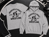 Mooresville Middle Wrestling - You Choose The Shirt Style - Shirt Color is Gray