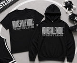 Mooresville Middle Wrestling - You Choose The Shirt Style - Shirt Color is Black