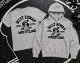 West Rowan Wrestling - You Choose The Shirt Style - Shirt Color is Gray