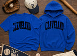 Cleveland Yeti Baseball - You Choose The Shirt Style - Shirt Color is Royal Blue