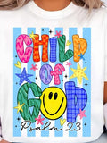 Child Of God - You Choose the Shirt Style - Shirt Color White