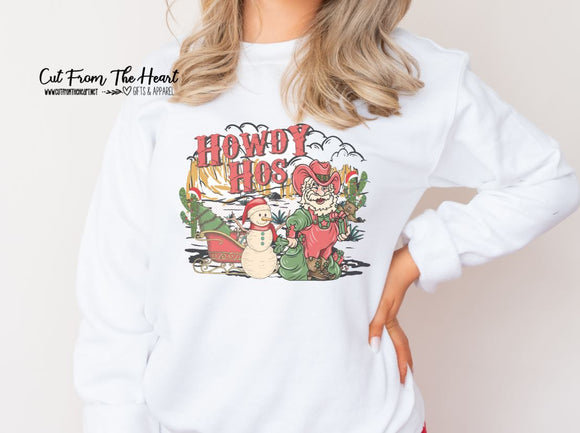 Howdy Ho's Western Christmas Shirt