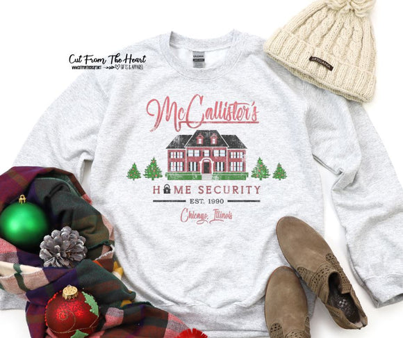 McCallister Home Security Graphic Shirt
