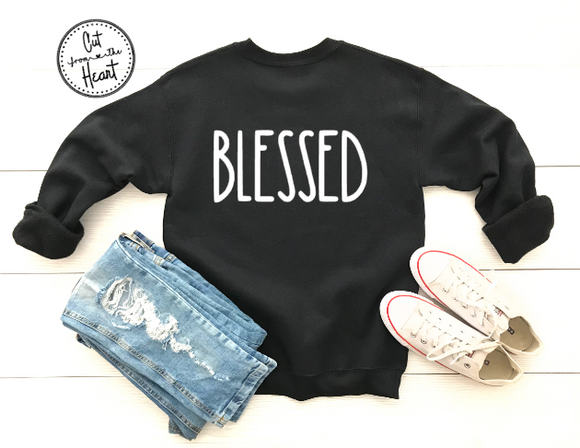Blessed Sweatshirt, Blessed T-shirt, Shirt For Mama, Farmhouse Mama, Birthday Gift For Mama, Mothers Day Gift, Gift For Mom, Gift For New Mom