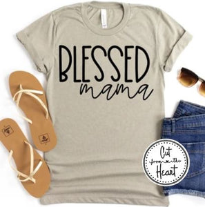 Blessed Mama Farmhouse Graphic Tee