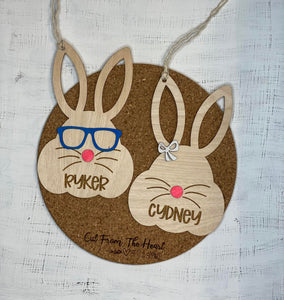 Personalized Easter Bunny Tag