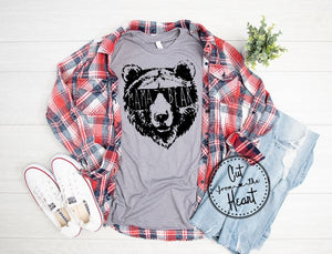Mama Bear Unisex Long Sleeve T-shirt OR Unisex Sweatshirt