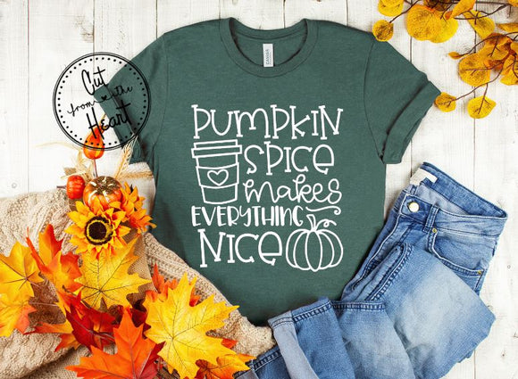 Pumpkin Spice Unisex Short Sleeve T-shirt