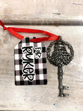 Personalized Santa Key With Tag