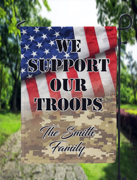 We Support Our Troops ~ Include Personalized Details In Order Notes