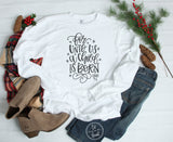 For Unto Us A Child Is Born Christmas T-Shirt