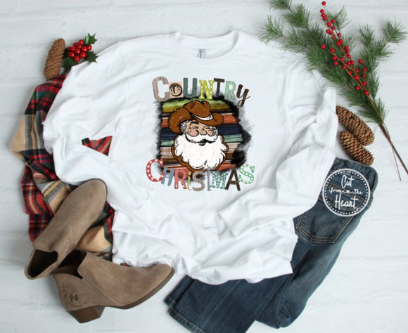 Cowboy Santa T-Shirt