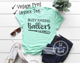 Baseball Mom Shirt, Baseball Shirt, Busy Raising Baller, Baseball Tee, Baseball Mom, Biggest Fan, Shirt For Mom, Baseball T-shirt, Baseball