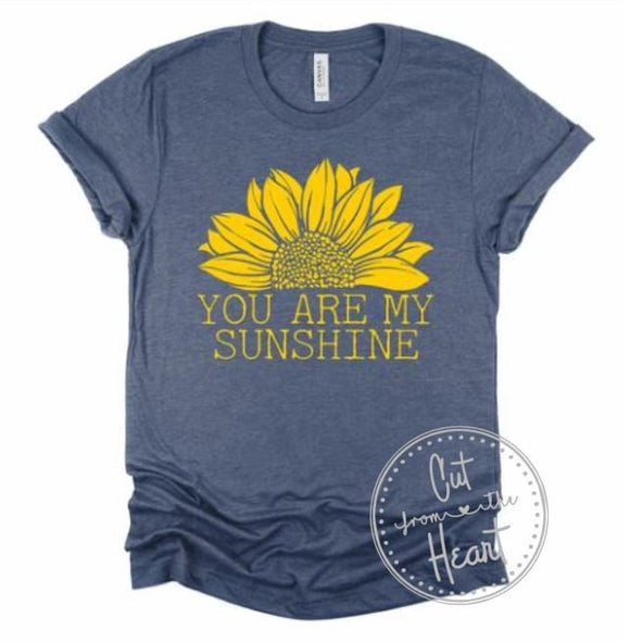 You Are My Sunshine Shirt, Sunshine Shirt, Gift For Her, Gift For New Mom, Baby Shower Shirt, Sunshine Theme, Graphic T-shirt, Trendy